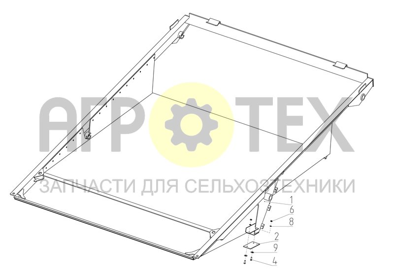 Схема 101.01.05.170 Ростсельмаш